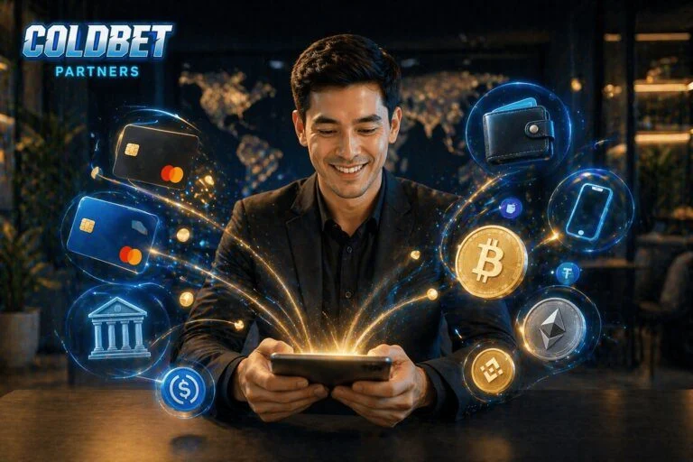 Coldbet Partners методы оплаты