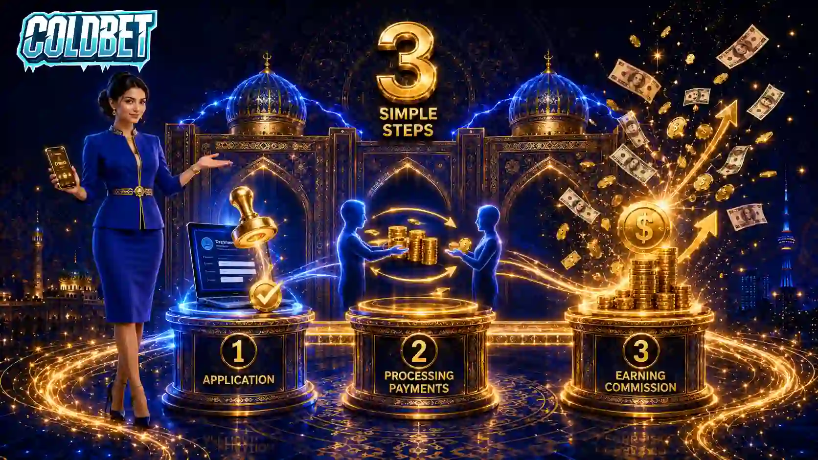 how to become agent in coldbet